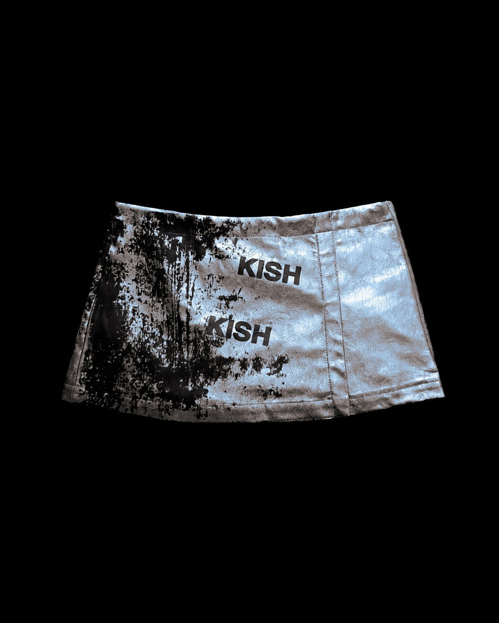 CORRODED MINI SKIRT