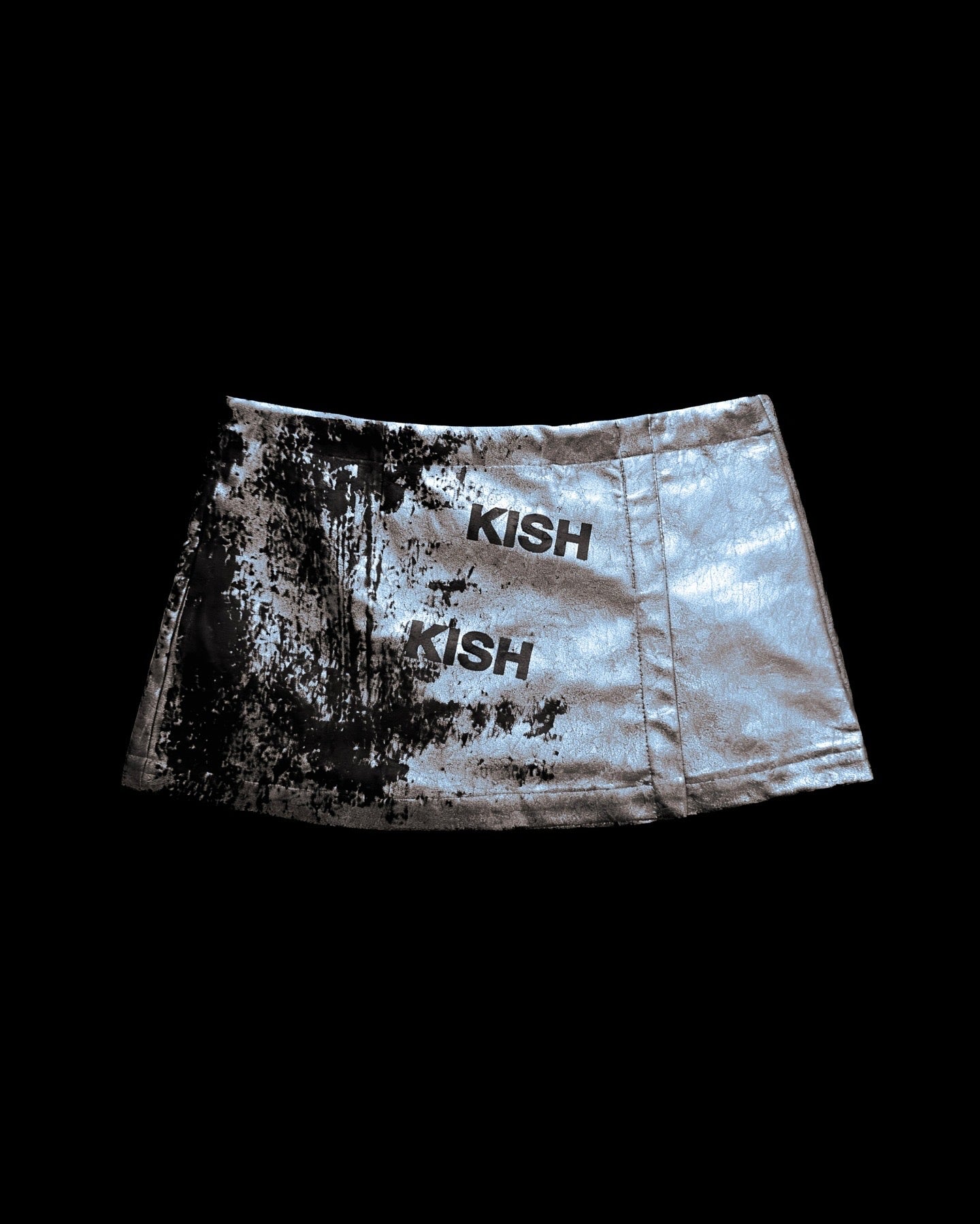 CORRODED MINI SKIRT