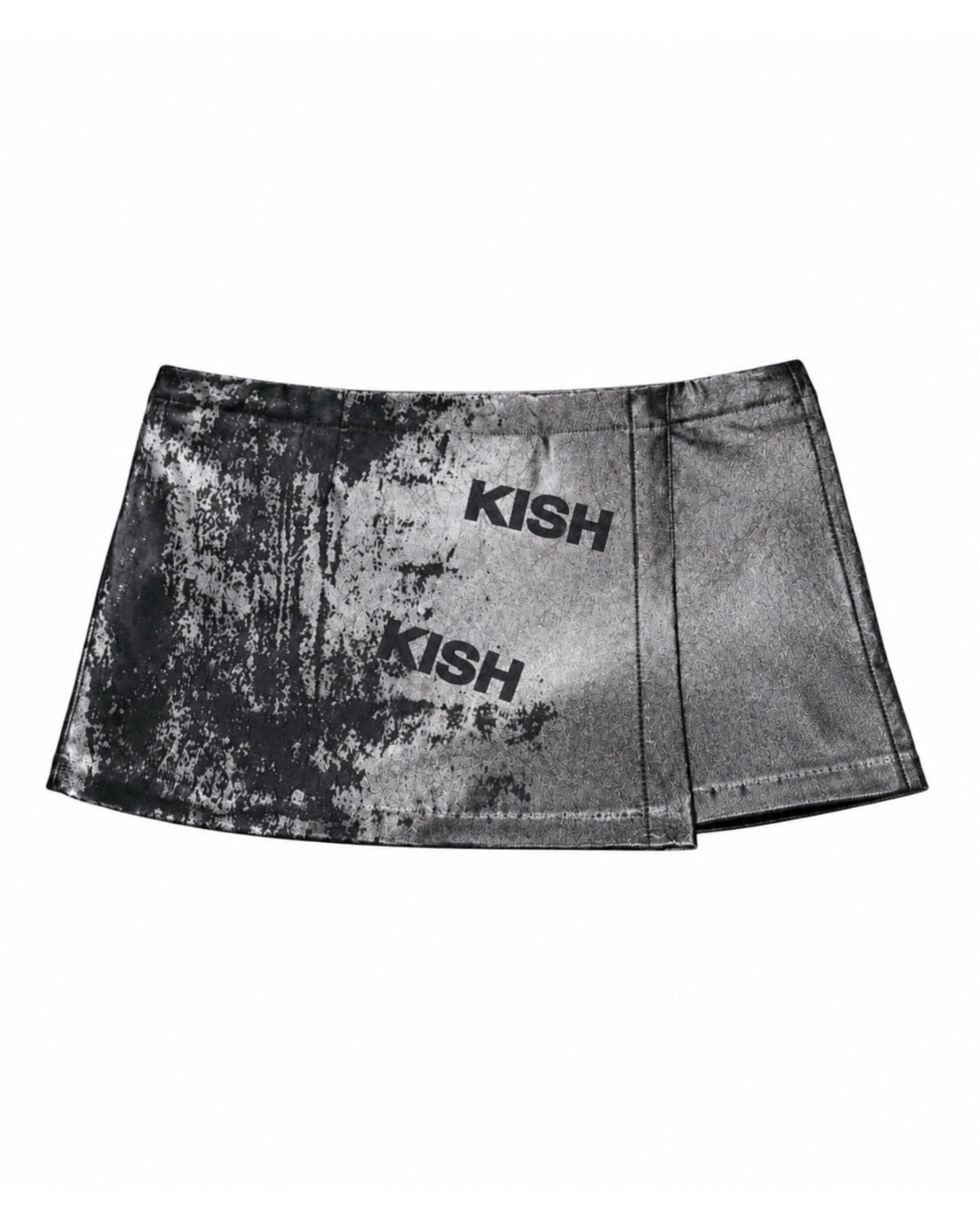 corroded mini skirt