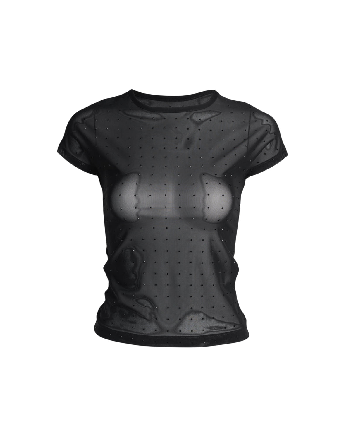 spark mess babytee ( black )