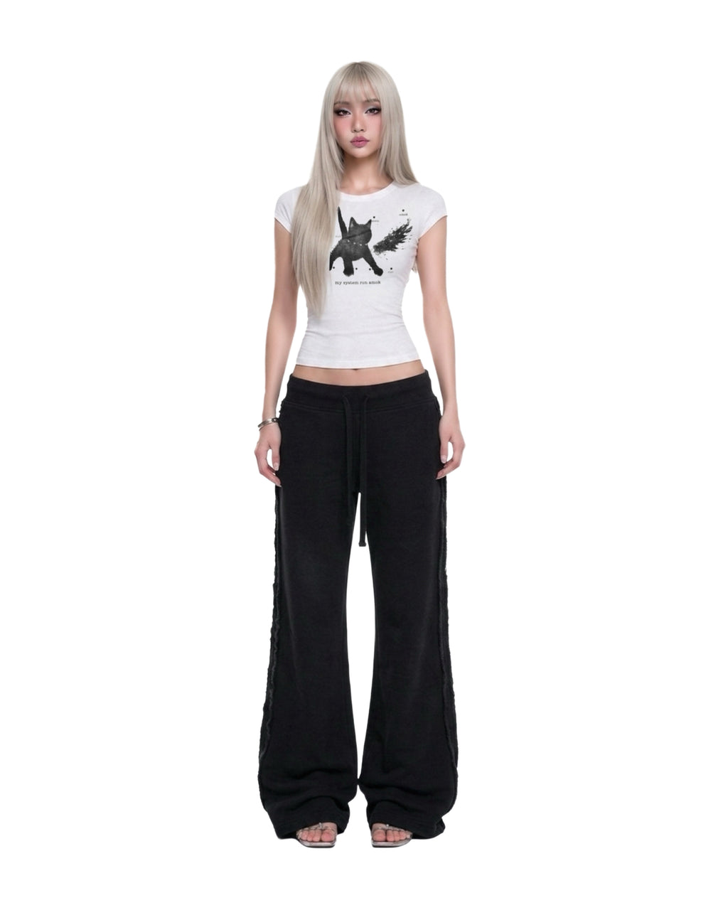 basic flare sweatpants