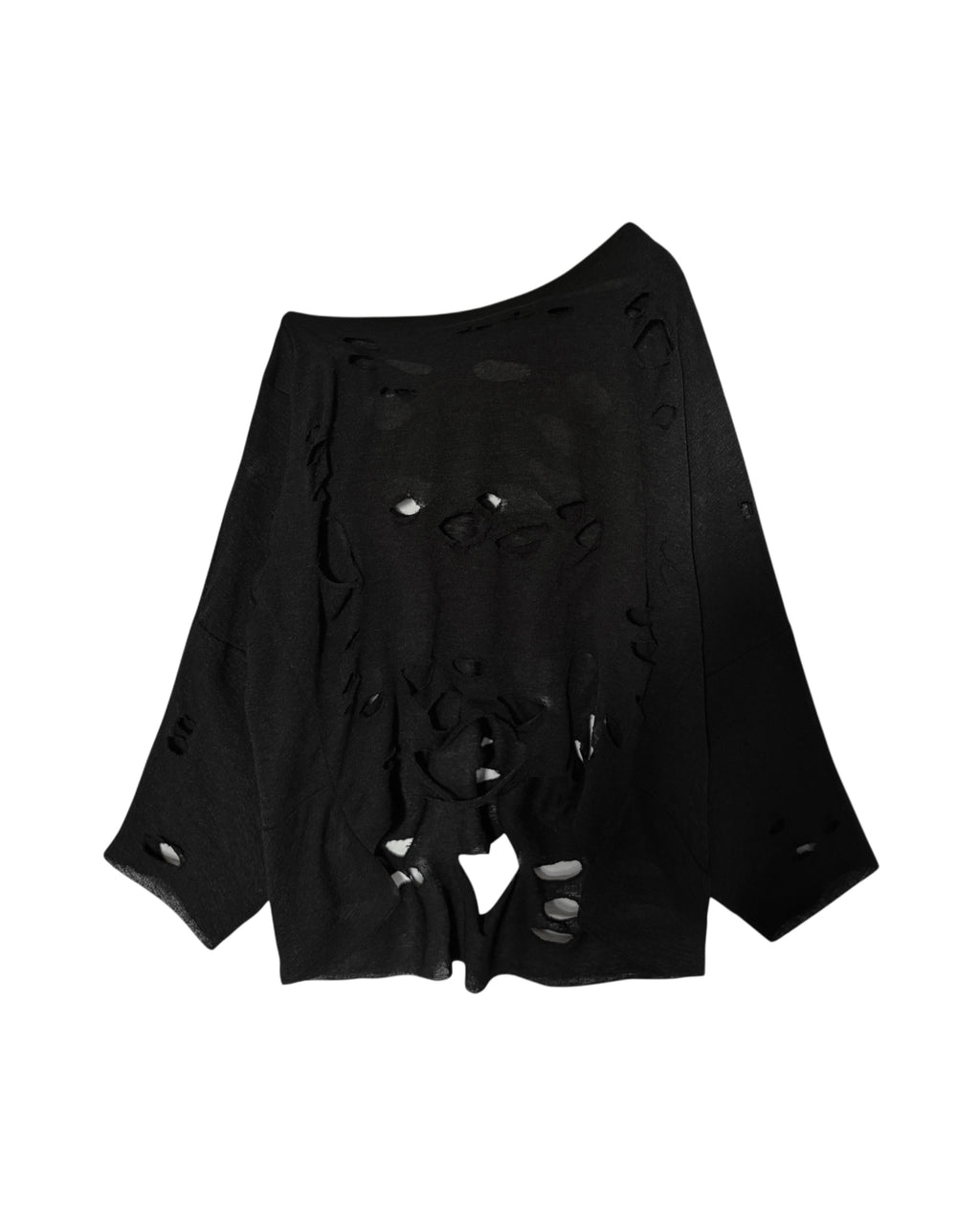 distroyed longsleeves top