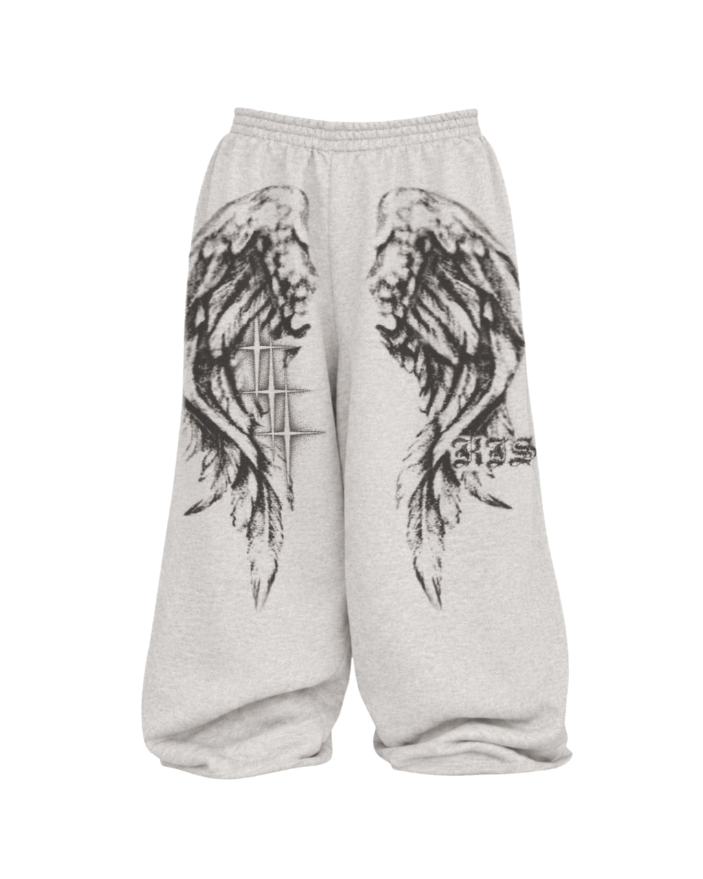 grey take-off sweatpants